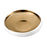 Atlas Lighting Greer Bowl, Low White/Gold Glazed