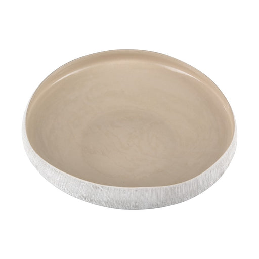 Atlas Lighting Greer Bowl, Low Beige