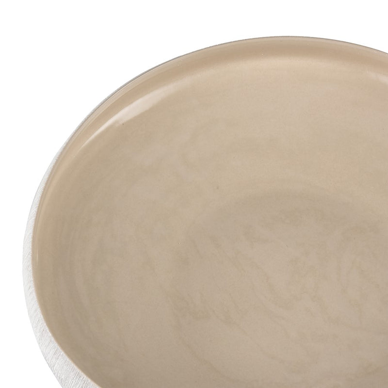 Atlas Lighting Greer Bowl, Low Beige