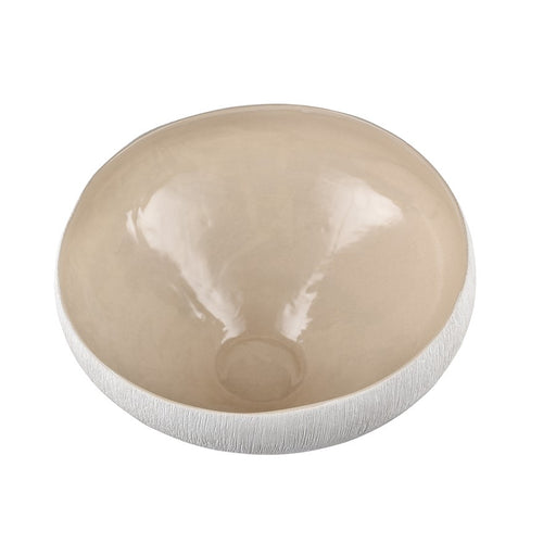 Atlas Lighting Greer Bowl, Tall Beige