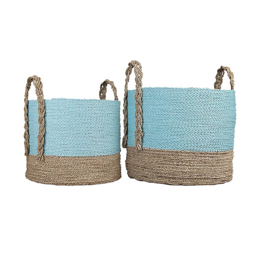 Atlas Lighting Grove Basket Set of 2, Natural