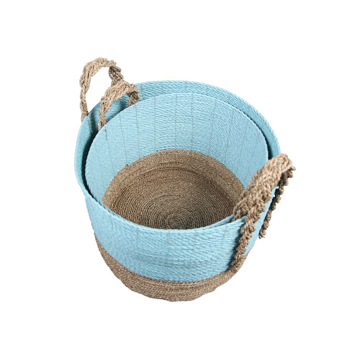 Atlas Lighting Grove Basket Set of 2, Natural