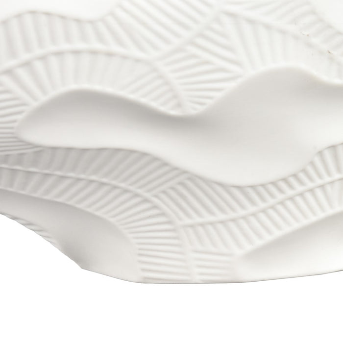 Atlas Lighting Halford Bowl, Large, White