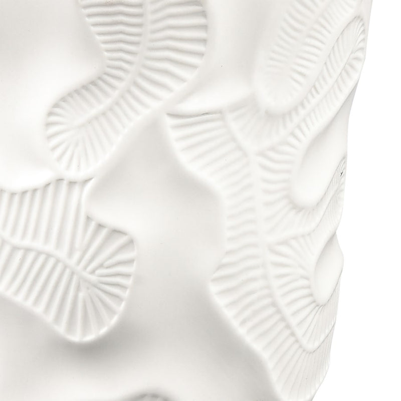 Atlas Lighting Halford Vase, Matte White