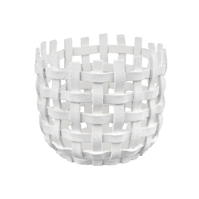 Atlas Lighting Haney Large Candleholder, White