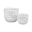 Atlas Lighting Haney Large Candleholder, White