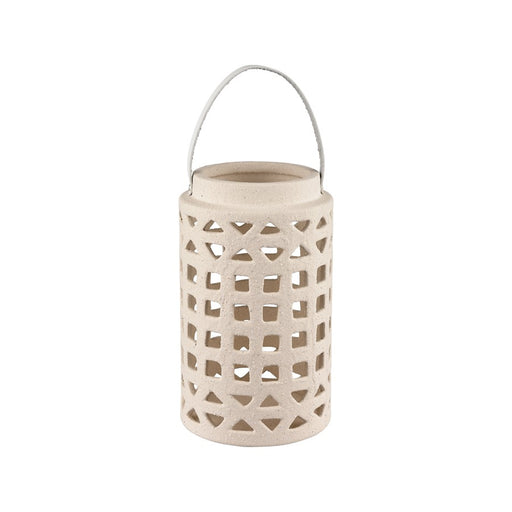 Atlas Lighting Haney Lantern, Small, Cream