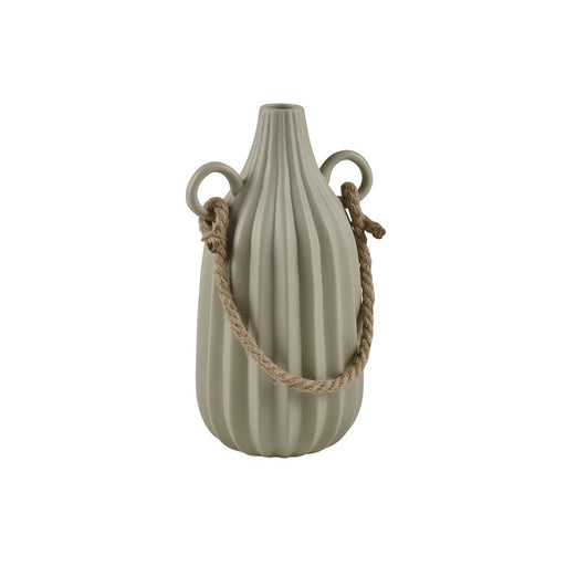 Atlas Lighting Harding Medium Vase, Matte Sage