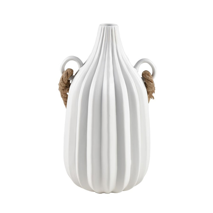 Atlas Lighting Harding Large Vase, Matte White