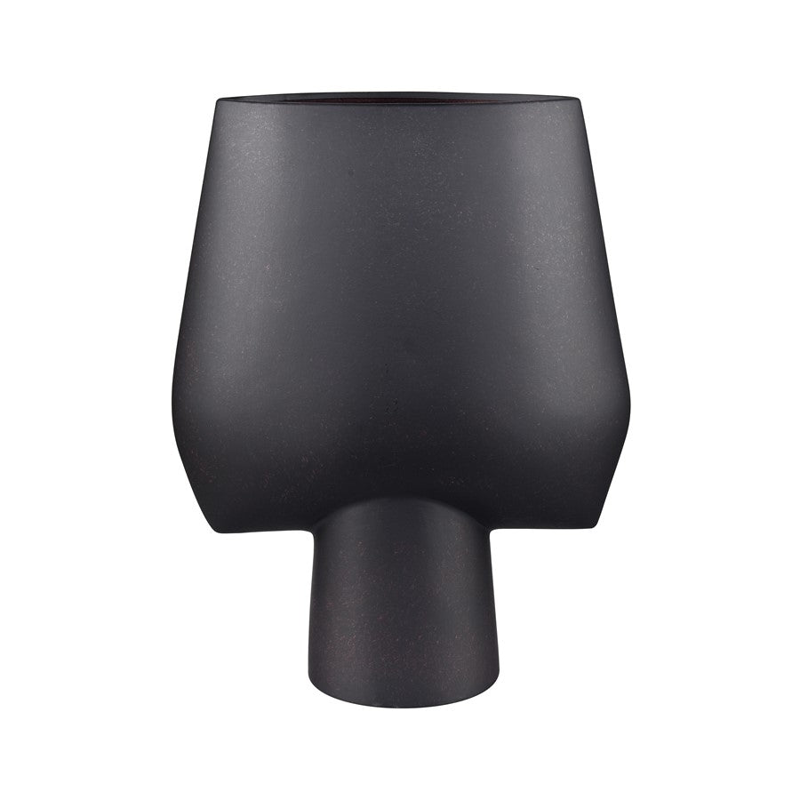 Atlas Lighting Hawking Extra Large Vase, Black Black