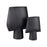 Atlas Lighting Hawking Extra Large Vase, Black Black