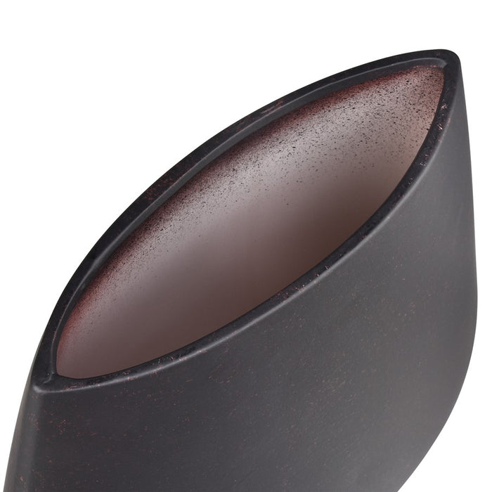Atlas Lighting Hawking Extra Large Vase, Black Black