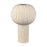 Atlas Lighting Hawking Striped Large Vase, White
