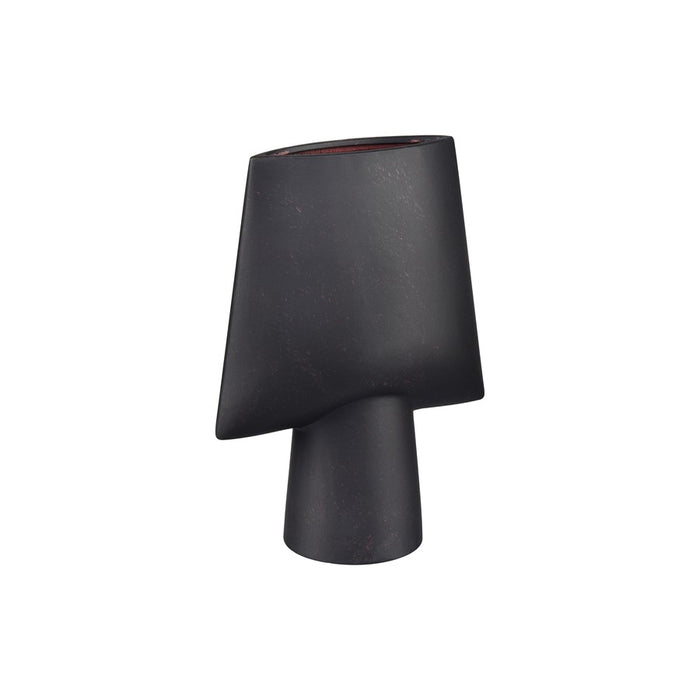 Atlas Lighting Hawking Small Vase, Black