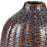Atlas Lighting Hawley Large Vase, Brown Reactive