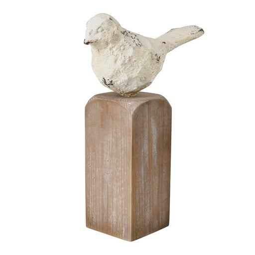Atlas Lighting Higgins Bird Object, Set of 3, Aged Cream