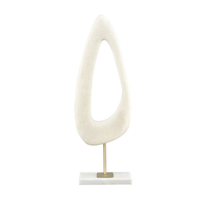Atlas Lighting Hodge Large Sculpture, Alabaster
