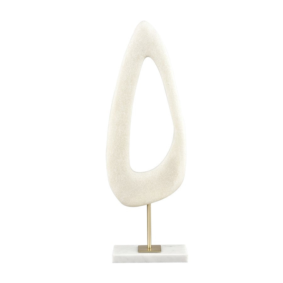 Atlas Lighting Hodge Large Sculpture, Alabaster
