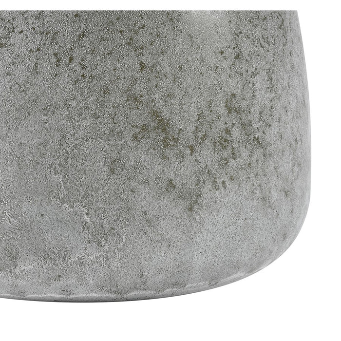 Atlas Lighting Hollum Small Vase, Frosted Green