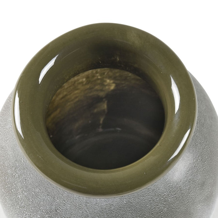 Atlas Lighting Hollum Large Vase, Frosted Green