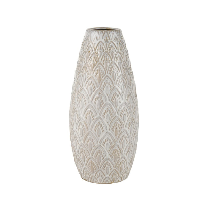 Atlas Lighting Hollywell Small Vase, White