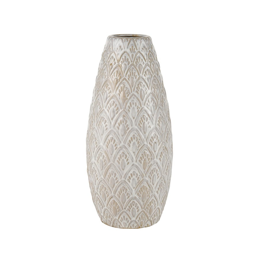 Atlas Lighting Hollywell Small Vase, White