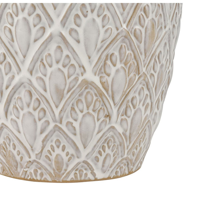 Atlas Lighting Hollywell Large Vase, White