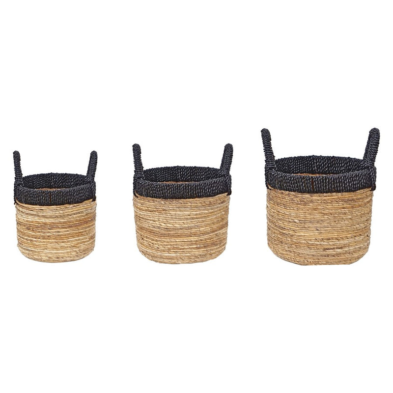 Atlas Lighting Holset Basket, Set of 3, Gray