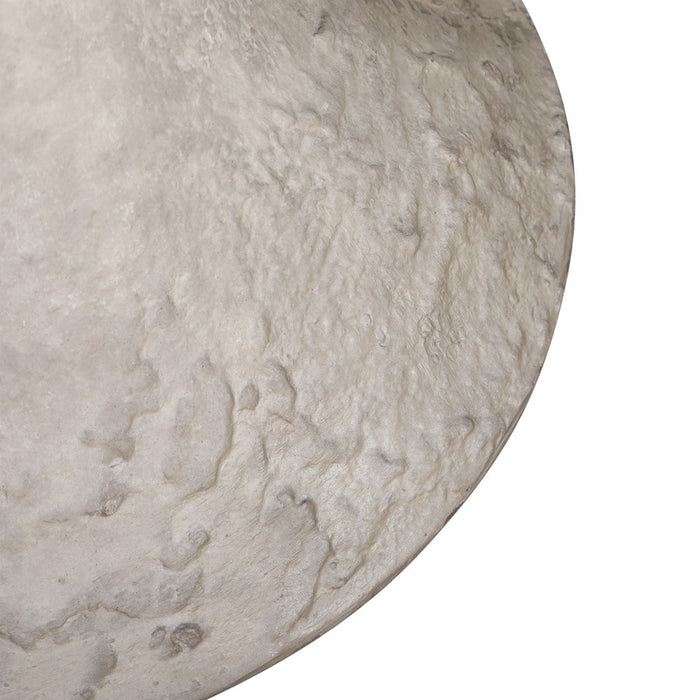 Atlas Lighting Hourglass Medium Planter, Polished Concrete