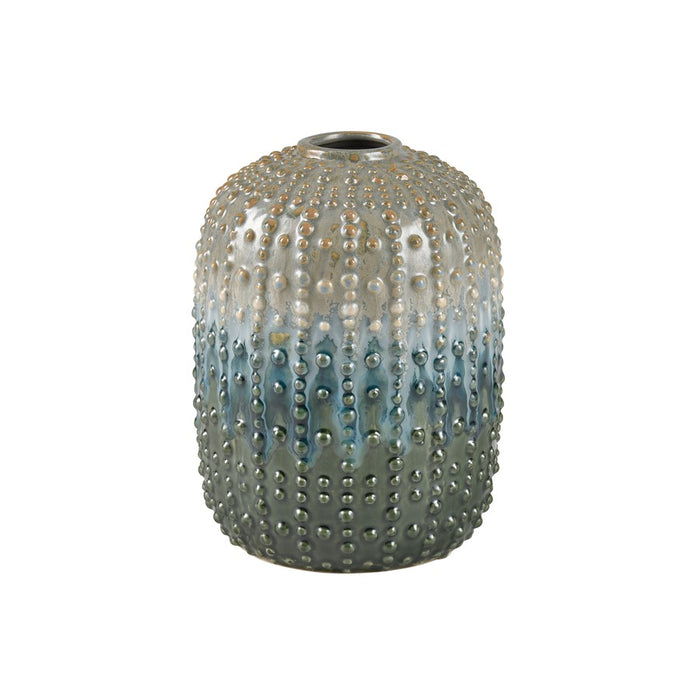 Atlas Lighting Jaffe Small Vase, Green Reactive