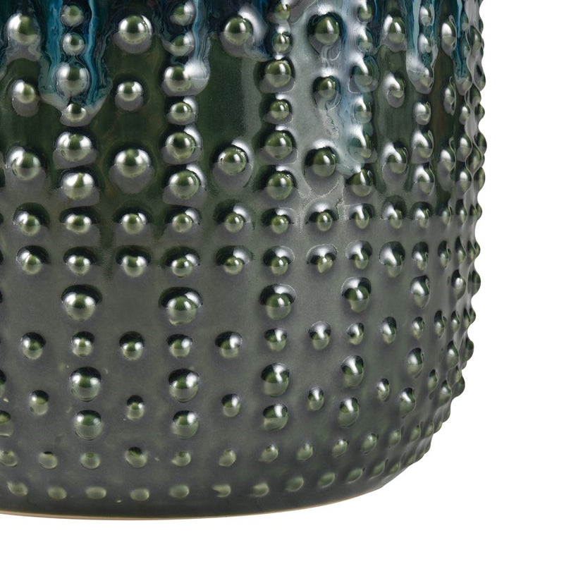 Atlas Lighting Jaffe Large Vase, Green Reactive