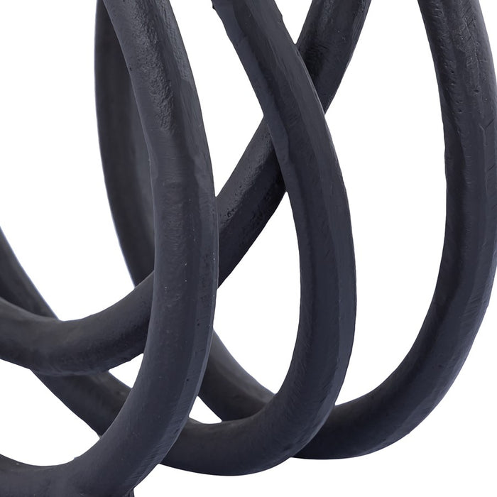 Atlas Lighting Jerry Loop Object, Aged Black
