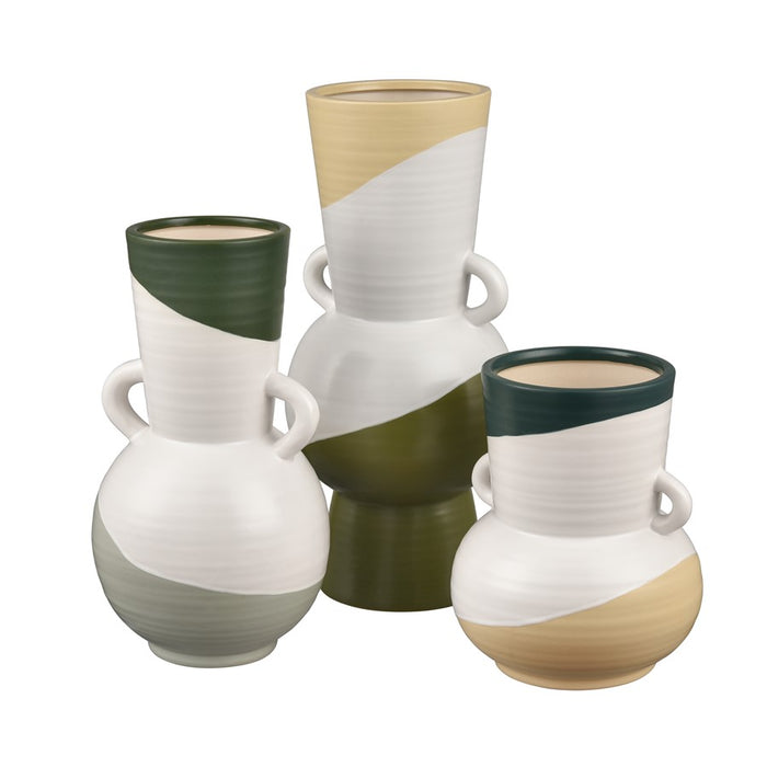 Atlas Lighting Joffe Medium Vase, White