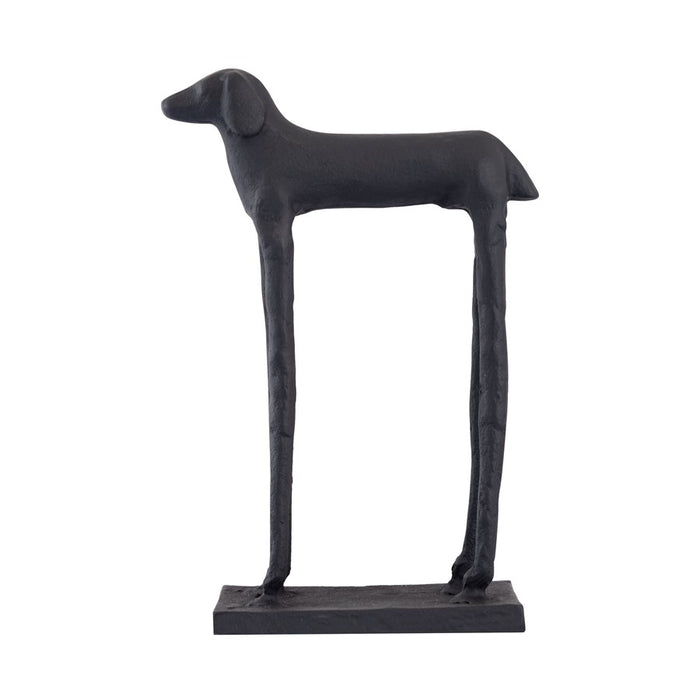 Atlas Lighting Jorgie Dog Object, Aged Black