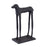 Atlas Lighting Jorgie Dog Object, Aged Black