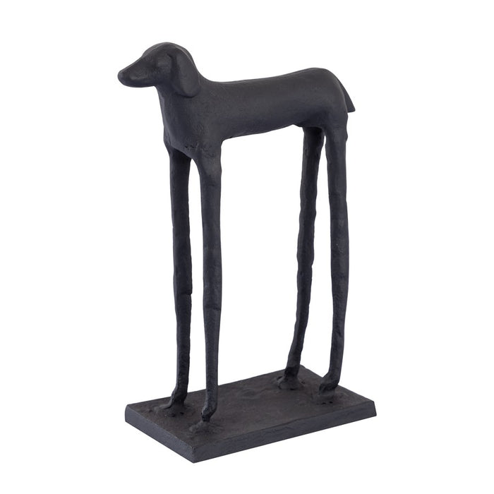 Atlas Lighting Jorgie Dog Object, Aged Black