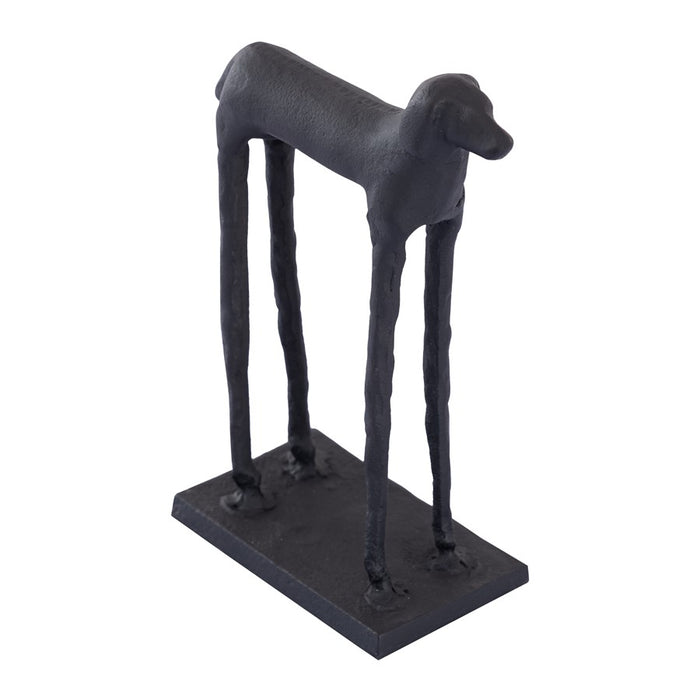 Atlas Lighting Jorgie Dog Object, Aged Black