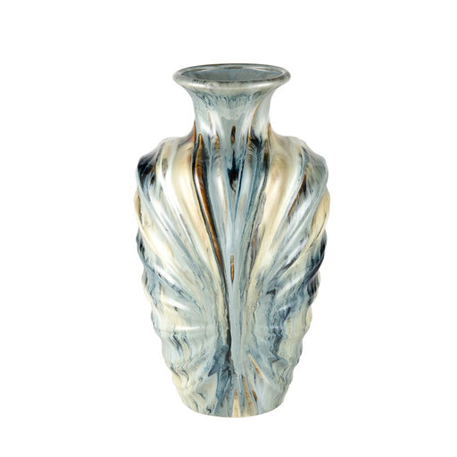 Atlas Lighting Kelly Large Vase, Blue Reactive