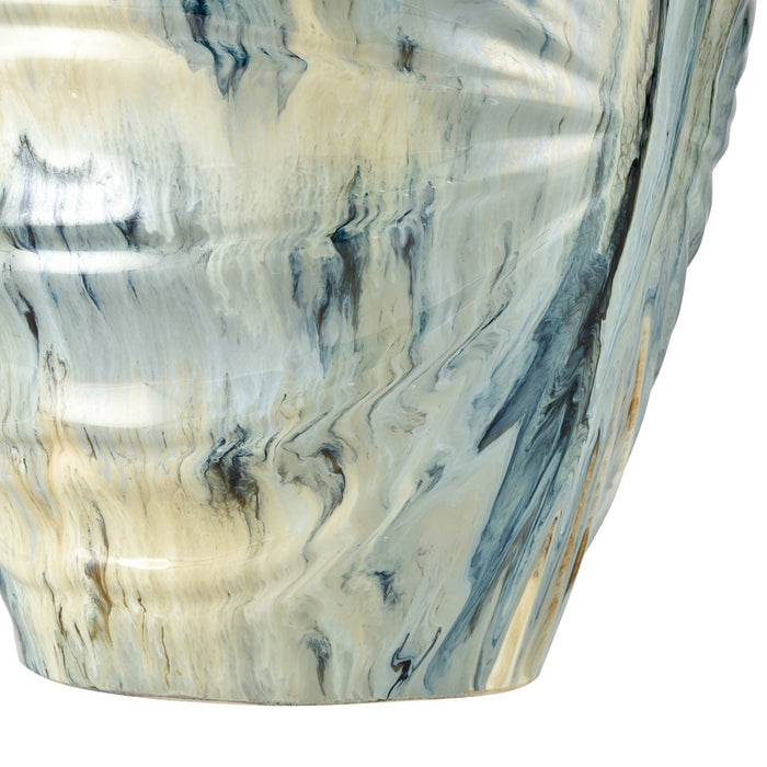 Atlas Lighting Kelly Large Vase, Blue Reactive