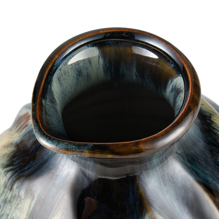 Atlas Lighting Kelly Small Vase, Blue Reactive
