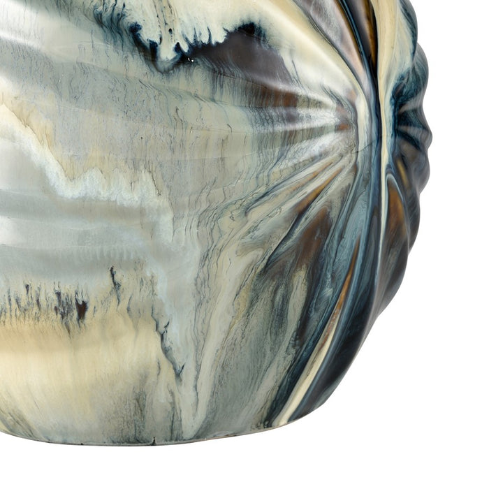 Atlas Lighting Kelly Small Vase, Blue Reactive