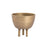 Atlas Lighting Kiser Small Bowl, Brass