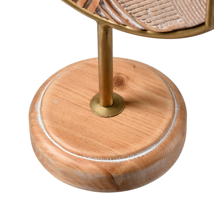 Atlas Lighting Lambert Carved Small Object, Natural