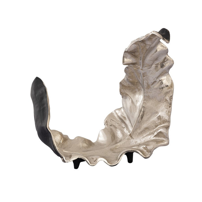 Atlas Lighting Lamina Leaf Object, Silver
