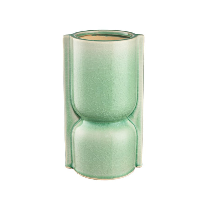 Atlas Lighting Leddy Small Vase,Lt Green