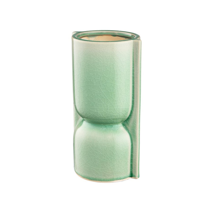 Atlas Lighting Leddy Small Vase,Lt Green