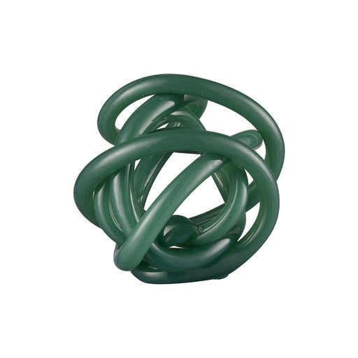 Atlas Lighting Lee Knot Orb, Forest Green