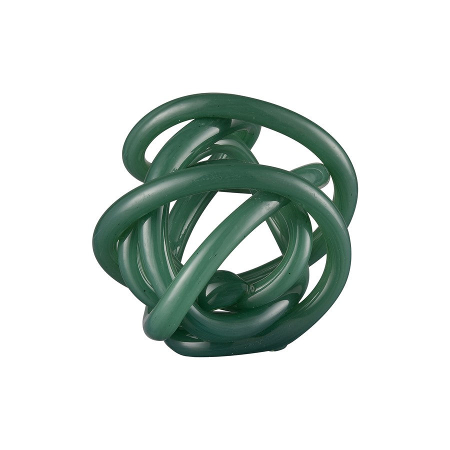 Atlas Lighting Lee Knot Orb, Forest Green