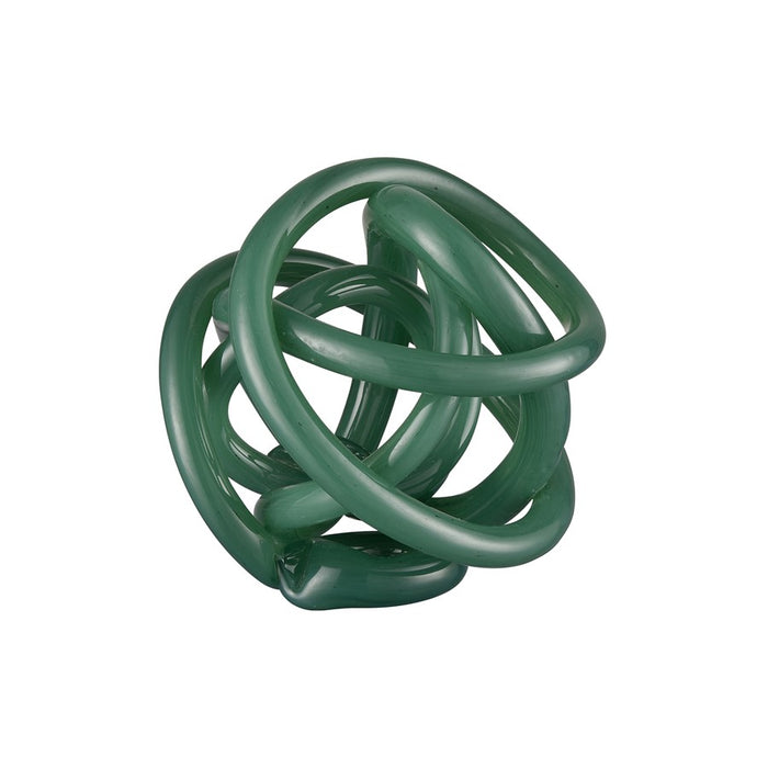 Atlas Lighting Lee Knot Orb, Forest Green