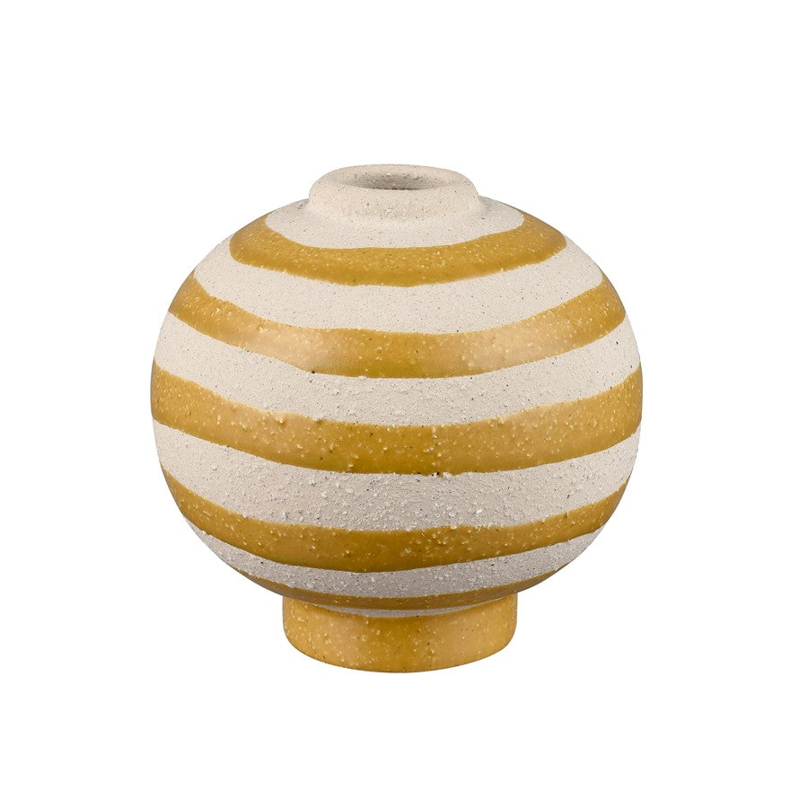 Atlas Lighting Lena Small Vase, Beige - AC11429-01